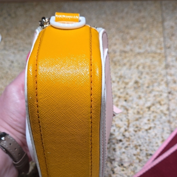 Marc Jacobs Pink and Yellow Crossbody Bag - Picture 9 of 11